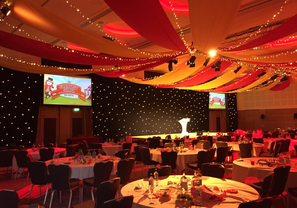 circus live event at St. Georges Park East Midlands